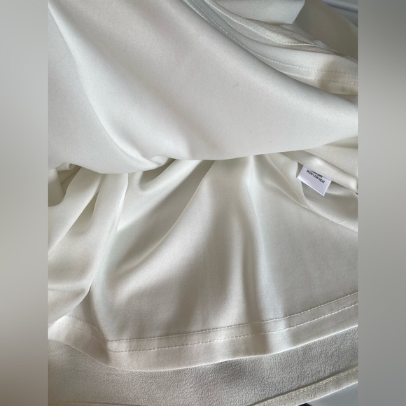 Lulus White Long Sleeve Mini Dress Size S - Picture 8 of 9